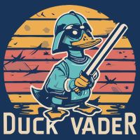 Duck Vader Infant Baby Jersey Bodysuit