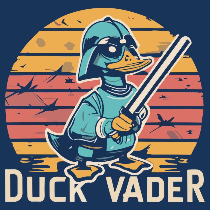 Duck Vader Infant Baby Jersey Bodysuit