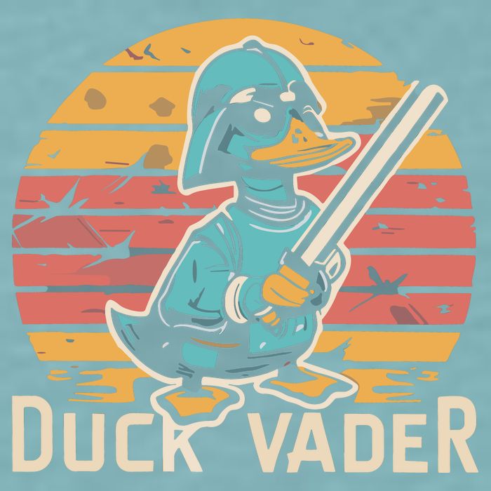 Duck Vader Sueded Cloud Jersey T-Shirt