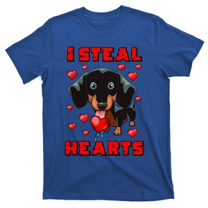 Dachshund Valentines Day Cool Gift Dog Gift Meaningful Gift T-Shirt