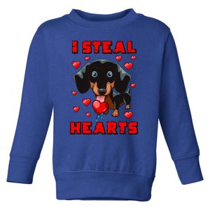 Dachshund Valentines Day Cool Gift Dog Gift Meaningful Gift Toddler Sweatshirt