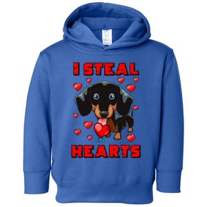 Dachshund Valentines Day Cool Gift Dog Gift Meaningful Gift Toddler Hoodie