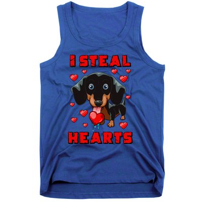 Dachshund Valentines Day Cool Gift Dog Gift Meaningful Gift Tank Top