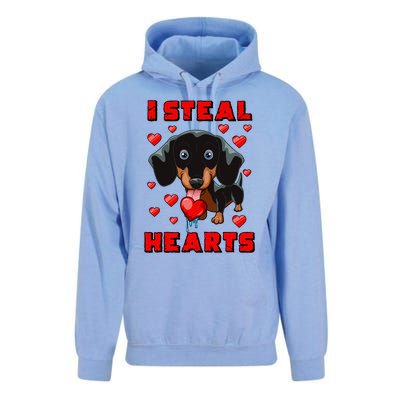 Dachshund Valentines Day Cool Gift Dog Gift Meaningful Gift Unisex Surf Hoodie