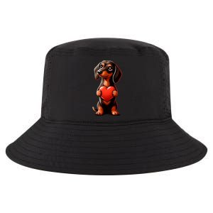 Dachshund ValentineS Day Cute Funny Doxie For Dog Lovers Gift Cool Comfort Performance Bucket Hat