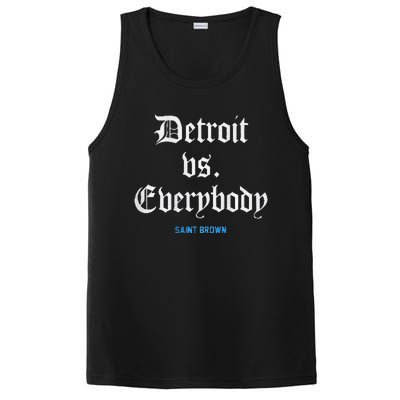 Detroit Vs Everybodyy Brown PosiCharge Competitor Tank