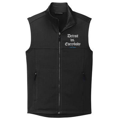 Detroit Vs Everybodyy Brown Collective Smooth Fleece Vest