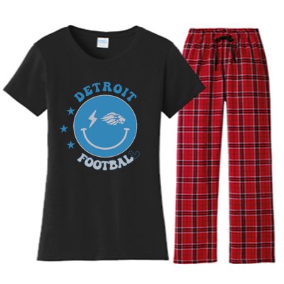 Detroit Versus Everyone Women's Flannel Pajama Set