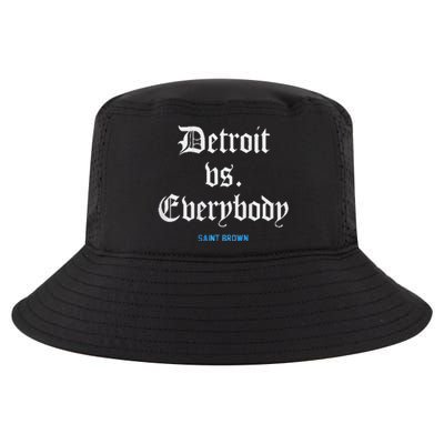 Detroit Vs Everybodyy Brown Cool Comfort Performance Bucket Hat