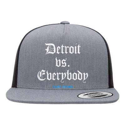 Detroit Vs Everybodyy Brown Flat Bill Trucker Hat