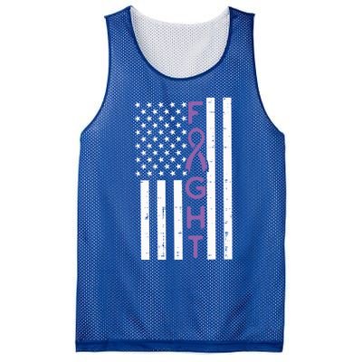 Domestic Violence Fight America Flag Awareness Gift Mesh Reversible Basketball Jersey Tank