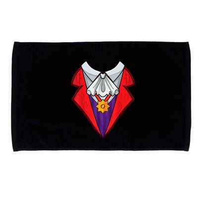 Dracula Vampire Funny Halloween Costume Cosplay Tuxedo Retro Microfiber Hand Towel