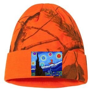 Dungeons Van Gogh Starry Night D20 Dragons Kati Licensed 12" Camo Beanie