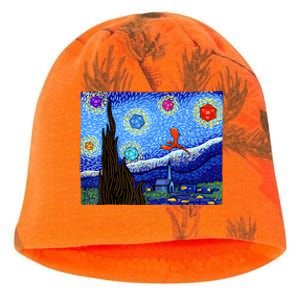 Dungeons Van Gogh Starry Night D20 Dragons Kati - Camo Knit Beanie