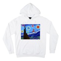 Dungeons Van Gogh Starry Night D20 Dragons Hoodie