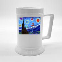 Dungeons Van Gogh Starry Night D20 Dragons Beer Stein