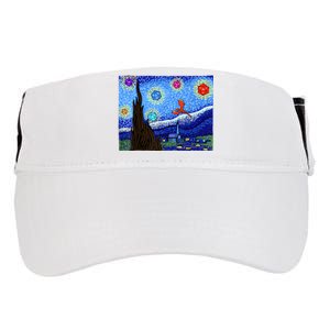 Dungeons Van Gogh Starry Night D20 Dragons Adult Drive Performance Visor