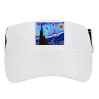 Dungeons Van Gogh Starry Night D20 Dragons Adult Drive Performance Visor