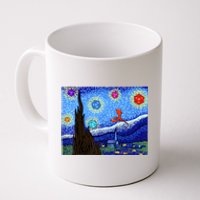 Dungeons Van Gogh Starry Night D20 Dragons Coffee Mug