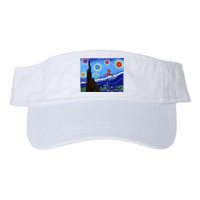 Dungeons Van Gogh Starry Night D20 Dragons Valucap Bio-Washed Visor