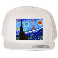 Dungeons Van Gogh Starry Night D20 Dragons Wool Snapback Cap