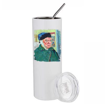 Donald Van Gogh Trump Stainless Steel Tumbler