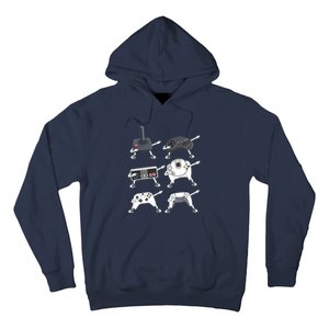 Dabbing Video Game Controllers Funny Gamer Dab Hoodie