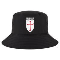 Deus Vult God Wills It Crusader Meme Cool Comfort Performance Bucket Hat