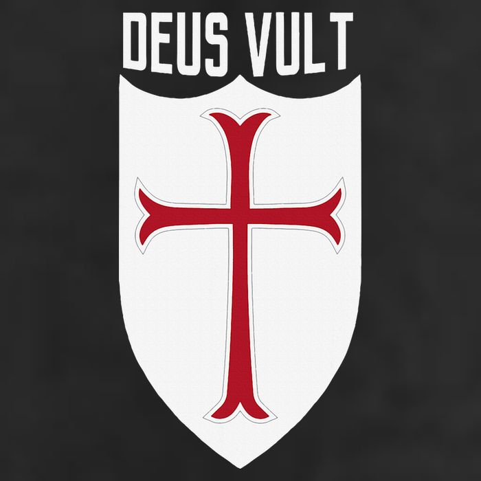 Deus Vult God Wills It Crusader Meme Cool Comfort Performance Bucket Hat