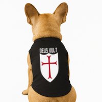 Deus Vult God Wills It Crusader Meme Doggie Tank