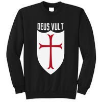Deus Vult God Wills It Crusader Meme Sweatshirt
