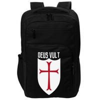 Deus Vult God Wills It Crusader Meme Impact Tech Backpack