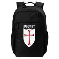 Deus Vult God Wills It Crusader Meme Backpack