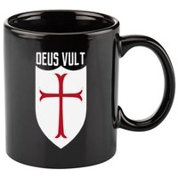 Deus Vult God Wills It Crusader Meme 11oz C Handle Ceramic Mug