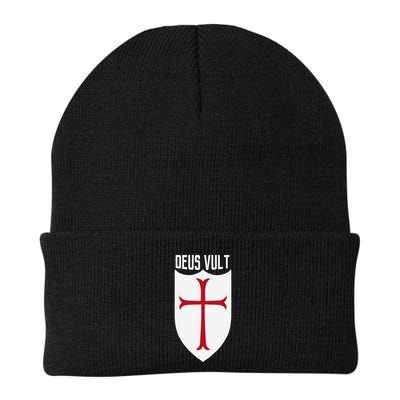 Deus Vult God Wills It Crusader Meme Beanie