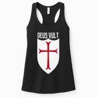 Deus Vult God Wills It Crusader Meme Womens Tank Top