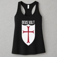 Deus Vult God Wills It Crusader Meme Womens Tank Top