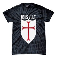 Deus Vult God Wills It Crusader Meme Tie-Dye T-Shirt