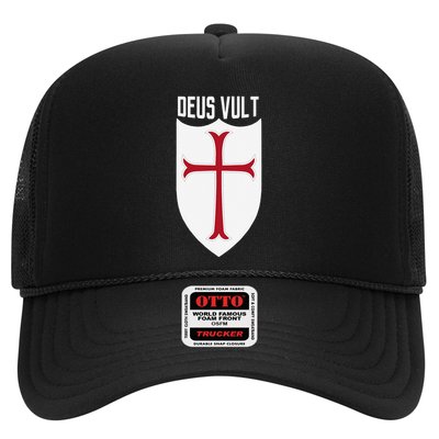 Deus Vult God Wills It Crusader Meme Trucker Hat