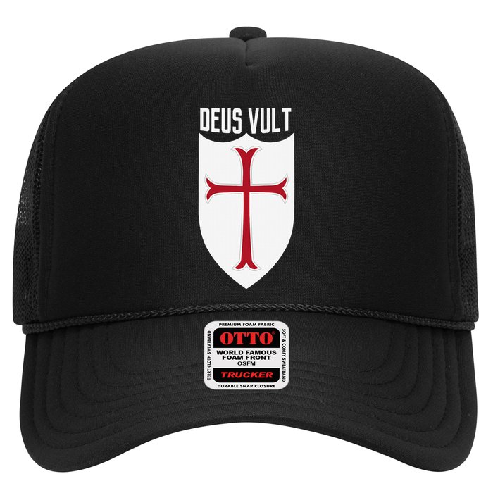 Deus Vult God Wills It Crusader Meme Hat