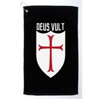 Deus Vult God Wills It Crusader Meme Golf Towel