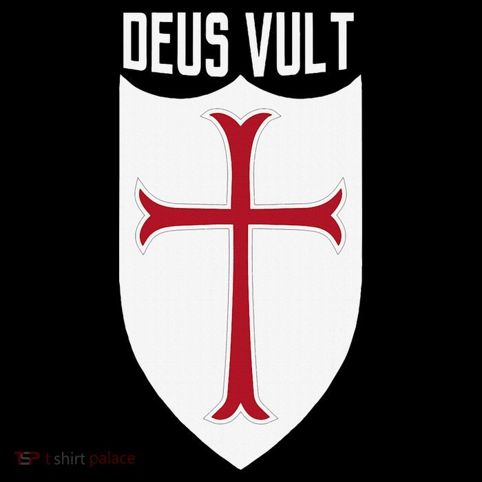 Deus Vult God Wills It Crusader Meme Zip Tote Bag