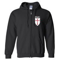 Deus Vult God Wills It Crusader Meme Full Zip Hoodie