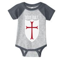 Deus Vult God Wills It Crusader Meme Infant Baby Jersey Bodysuit