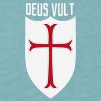 Deus Vult God Wills It Crusader Meme Sueded Cloud Jersey T-Shirt