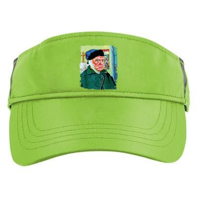 Donald Van Gogh Trump Adult Drive Performance Visor