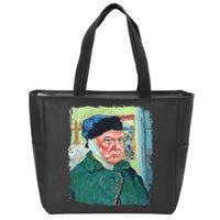 Donald Van Gogh Trump Zip Tote Bag