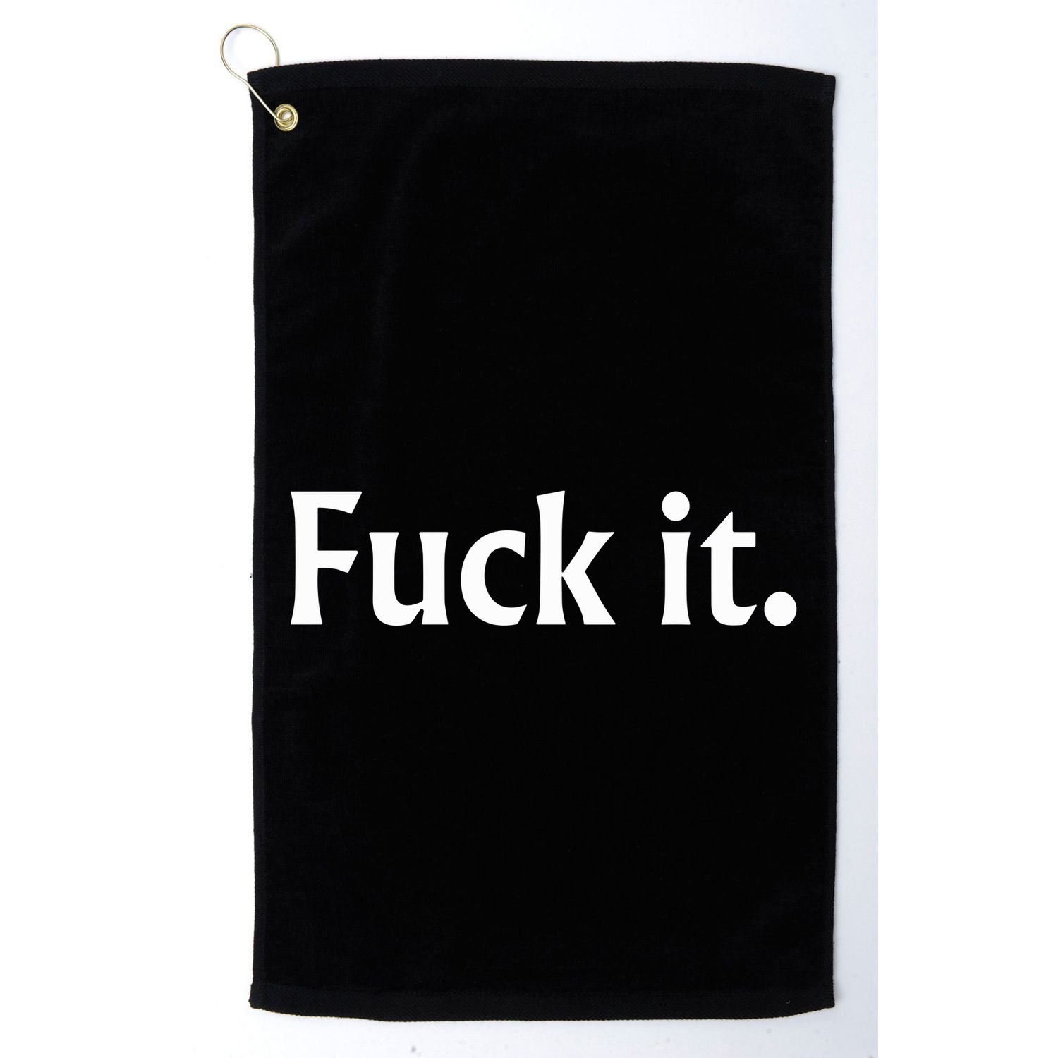Dogedesigner Valentina Gomez Wearing Fuck It Golf Towel