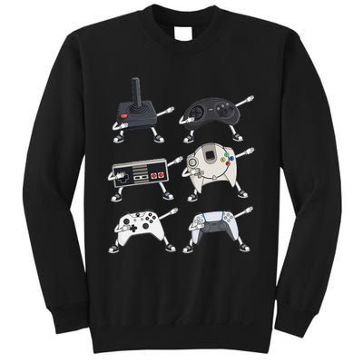 Dabbing Video Game Controllers Funny Gamer Dab Sweatshirt