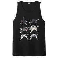 Dabbing Video Game Controllers Funny Gamer Dab PosiCharge Competitor Tank